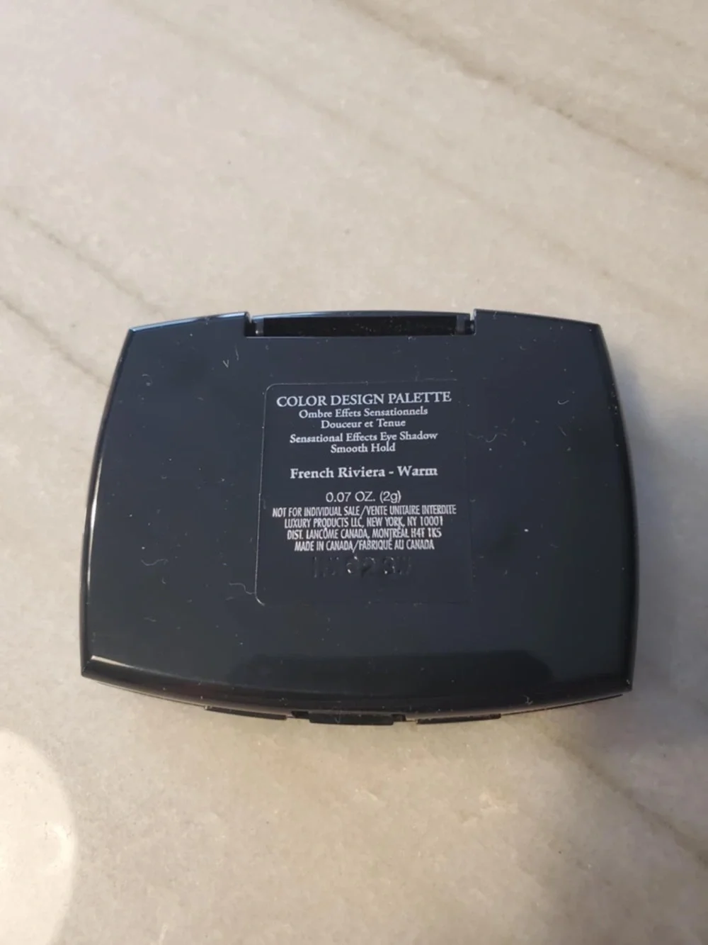 LANCOME Color Design Shadow Liner Palette French Riviera Warm Travel Size 0.07oz